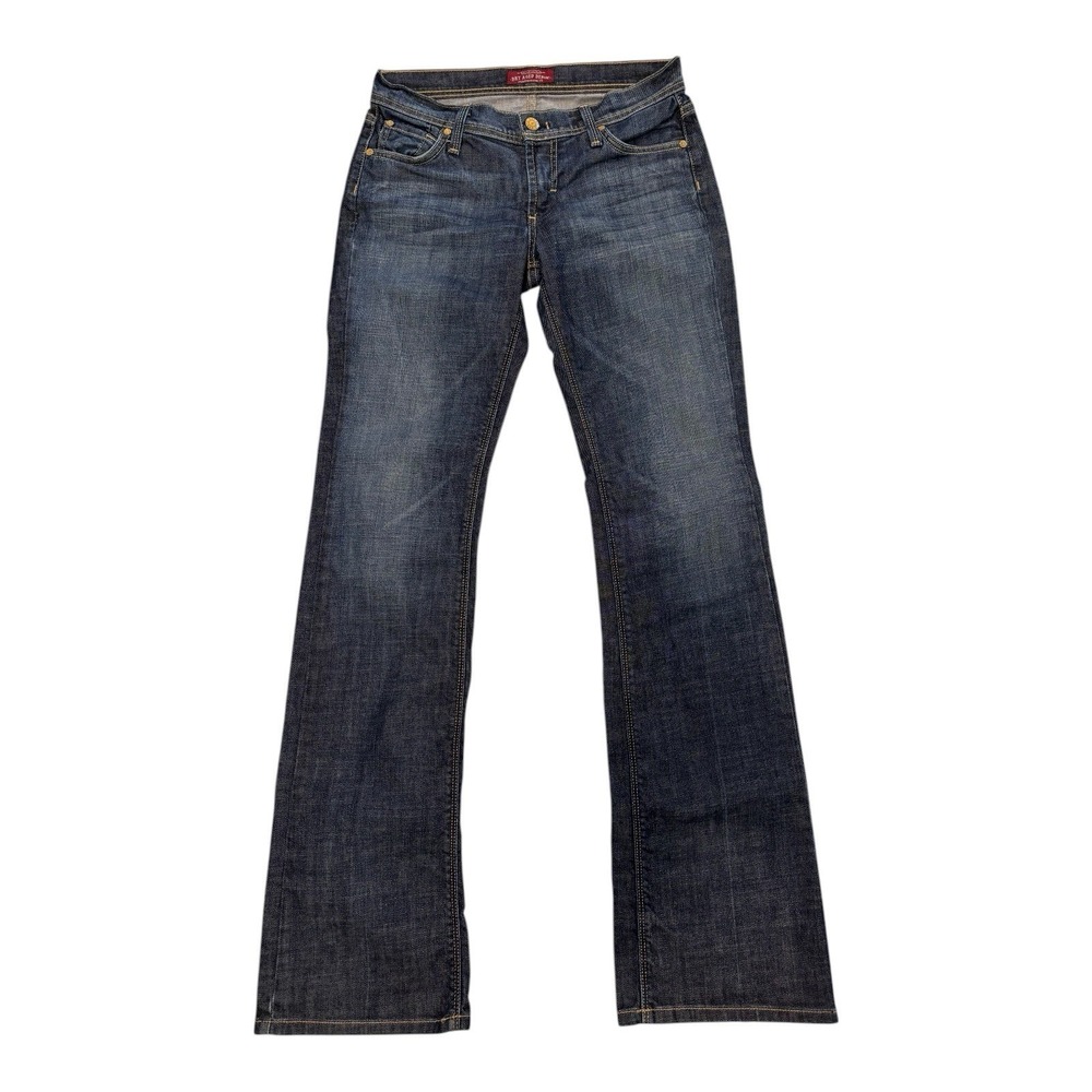 James Jeans Dry‎ Aged Denim Bootcut Women 27 Antique Gold USA Cowgirl Western